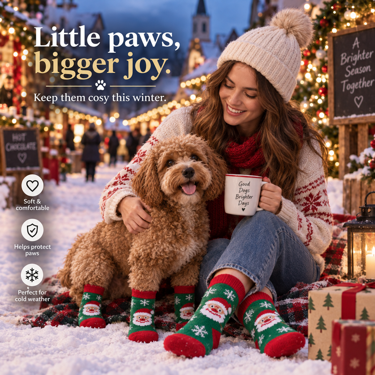 Sleigh Socks — view 2